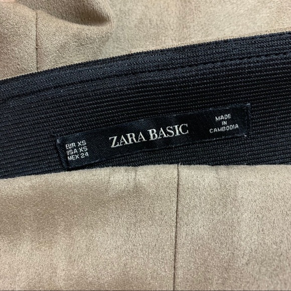 FAUX SUEDE ZARA PANTS/LEGGINGS - Picture 3 of 9